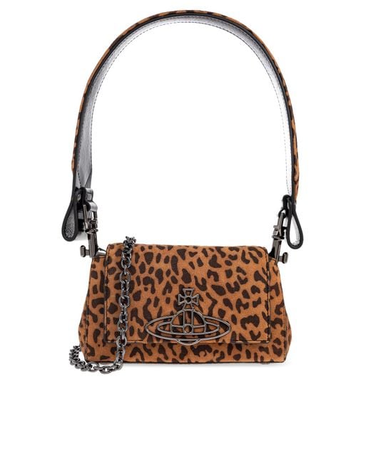 Vivienne Westwood Brown Handbag 'Hazel Small'