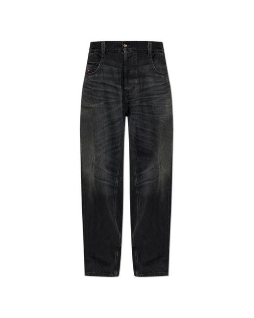 DIESEL Black '1997 D-Enim-M-Uc' Jeans for men