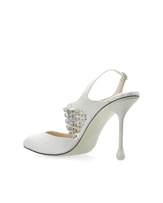 Jimmy Choo White Heeled Shoes Verity
