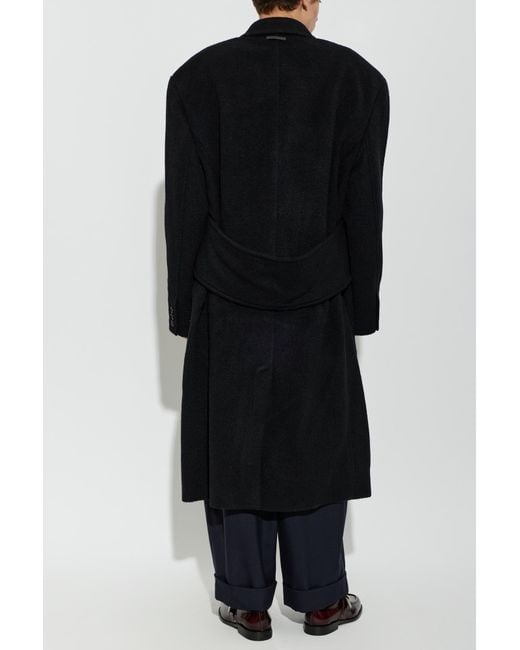 Marni Blue Wool Coat for men