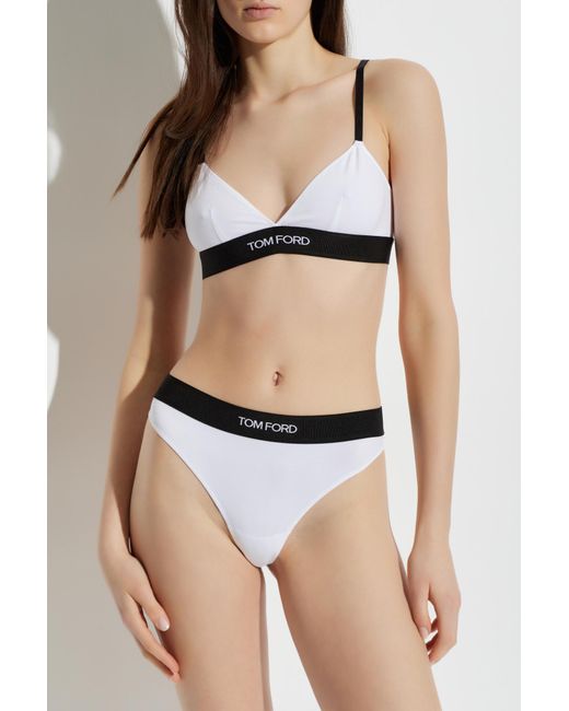 Tom Ford Black Strings With Logo