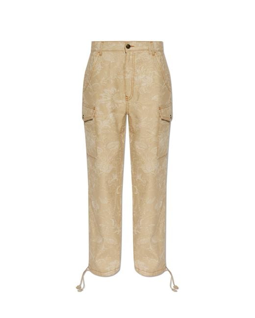 Etro Natural 'Cargo' Jeans