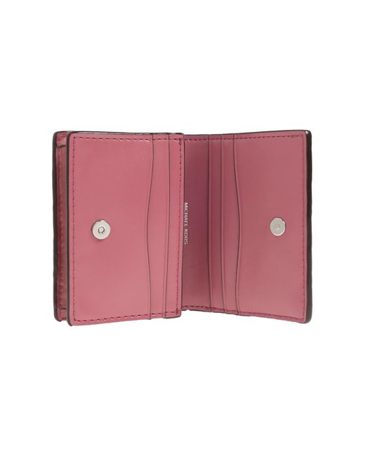 MICHAEL Michael Kors Red Leather Wallet