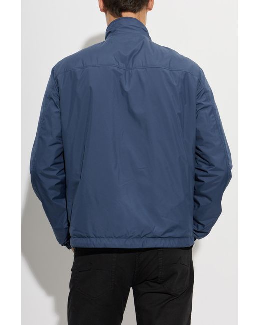 Paul & Shark Blue Insulated Reversible Jacket for men