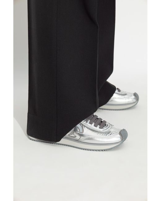 Dolce & Gabbana Black Sports Shoes "Dg Cushion"