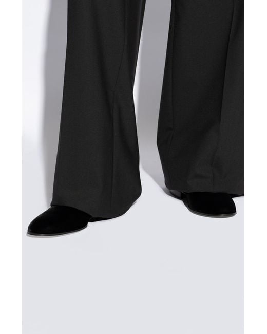 Gianvito Rossi Black Shoes Jean for men
