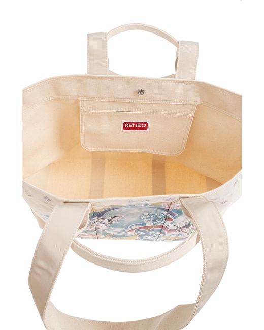 KENZO Blue 'Large' Shopper-Type Handbag for men