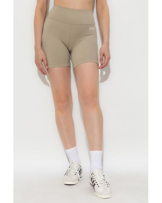 Sporty & Rich Natural Training Shorts 'Sr Runner Biker'