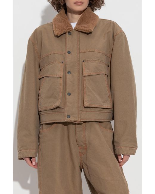 DSquared² Natural Jacket With Collar