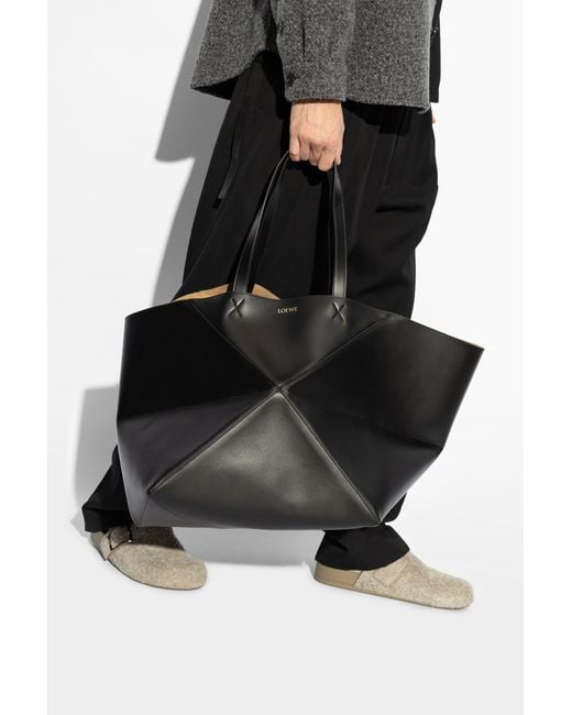 Loewe Black Bag Xxl Puzzle Fold for men