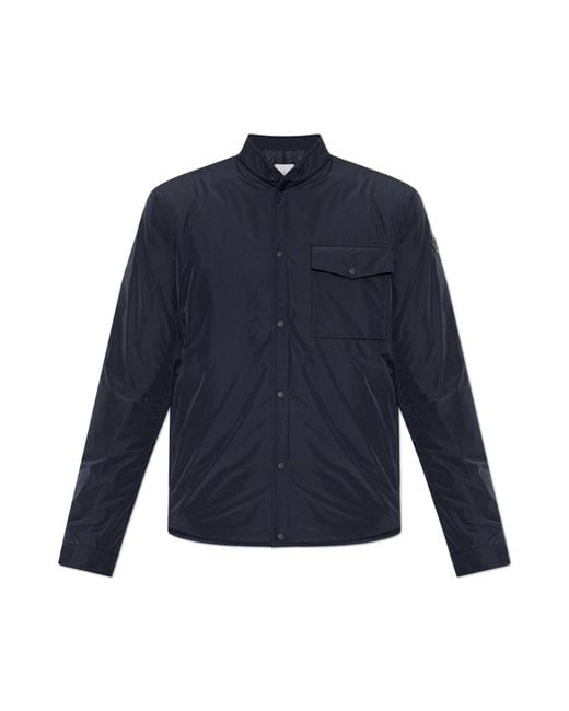 Moncler Blue "Zonda" Down Jacket for men