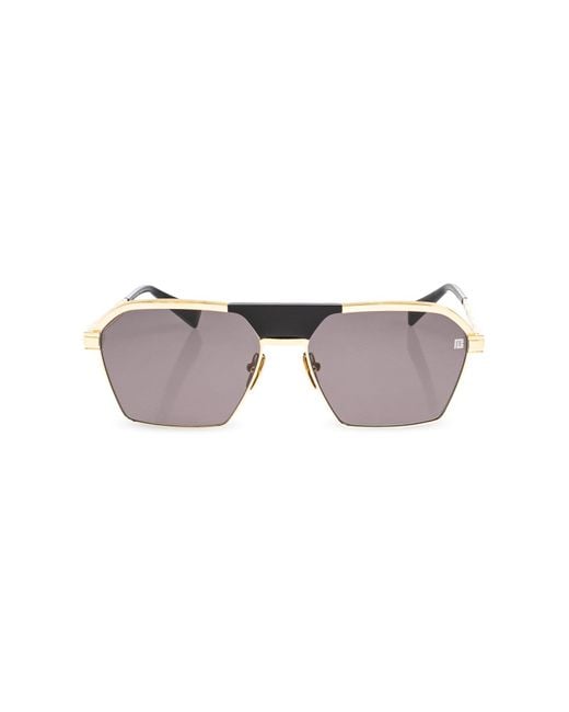Balmain Brown Sergeant Sunglasses