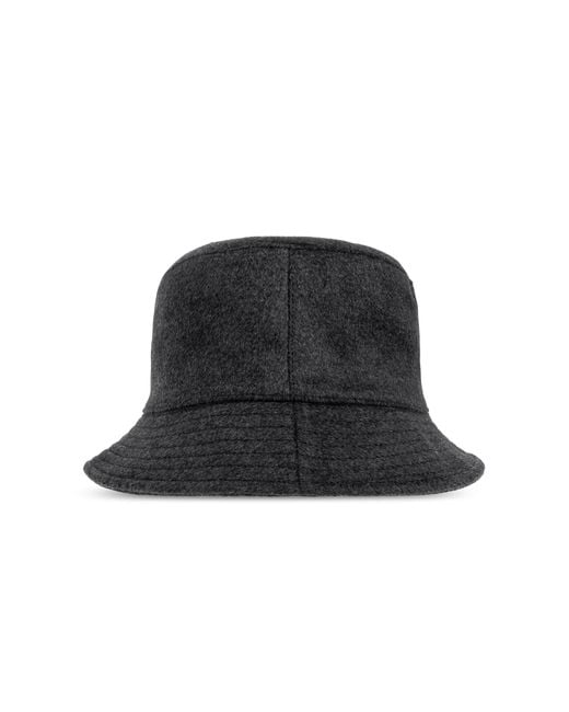 Jacquemus Black Wool Hat 'Cachemiro'