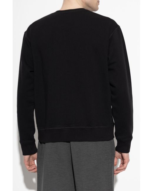 DSquared² Black Sweatshirt With Print for men