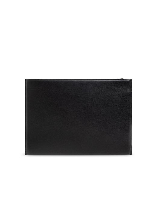 Givenchy Black Leather Document Bag "Antigona" for men