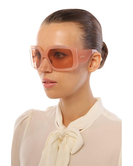 dior solight 60mm navigator sunglasses