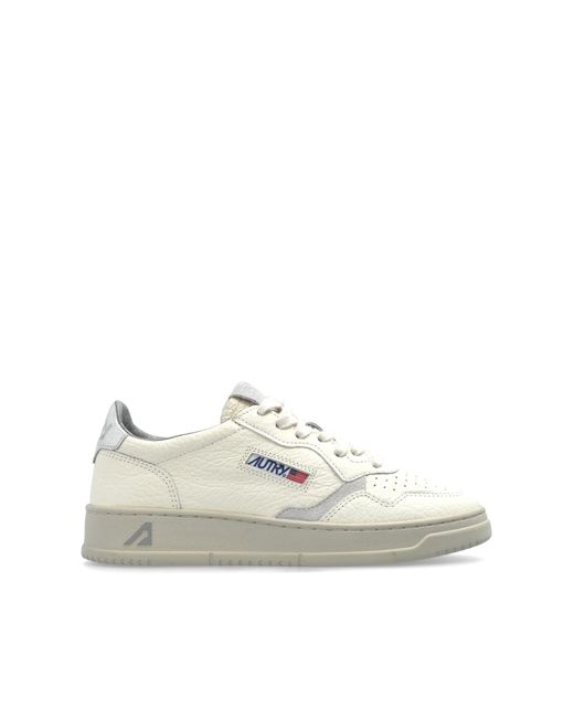 Autry White Sneakers 'Medalist Low'