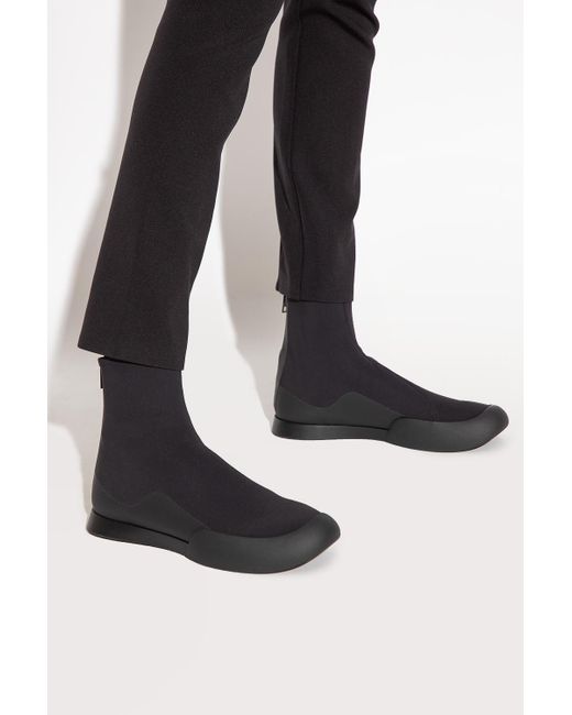 The Row Black 'tr' Boots