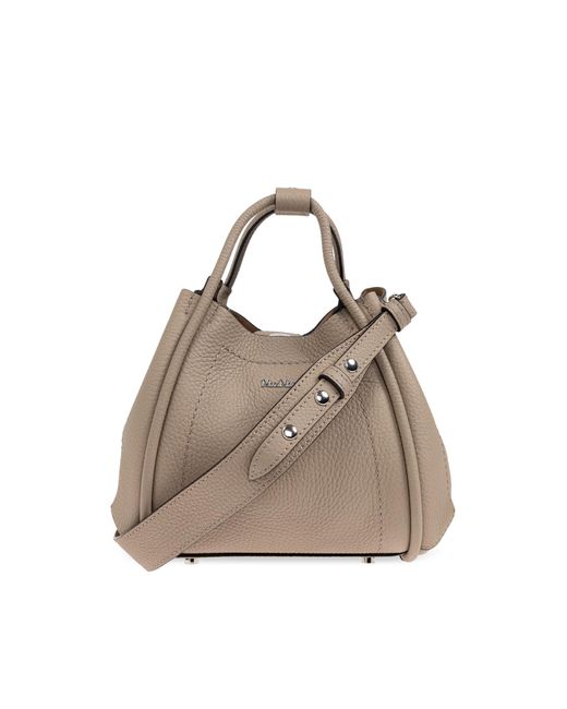 Max Mara Natural Handbag Drummedmarinexs,