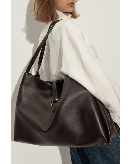 Ferragamo Brown Shopper Type Bag