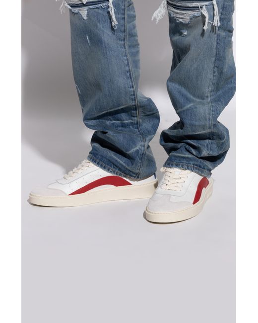 DSquared² Red Sports Shoes "Rider" for men