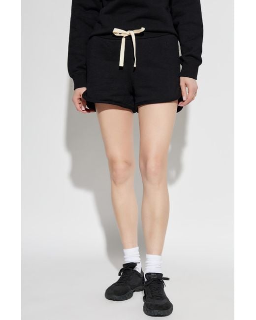 Jil Sander Black Logo Shorts