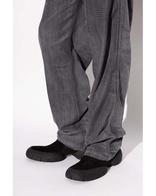 DIESEL Black Ankle Boots 'D-Mathieu Ch' for men