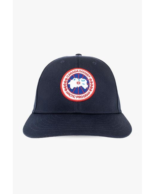 Canada Goose Blue Baseball Cap