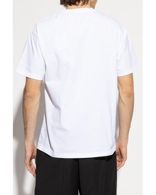 Givenchy Black T-Shirt With Logo Patch for men