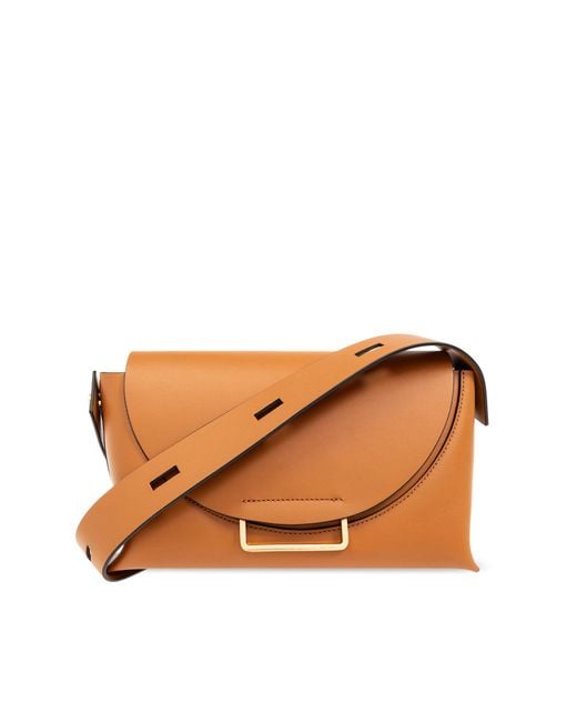 AllSaints Orange 'celeste' Shoulder Bag,