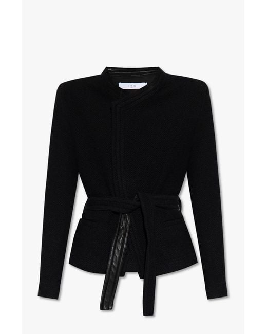 IRO Black Belted Jacket