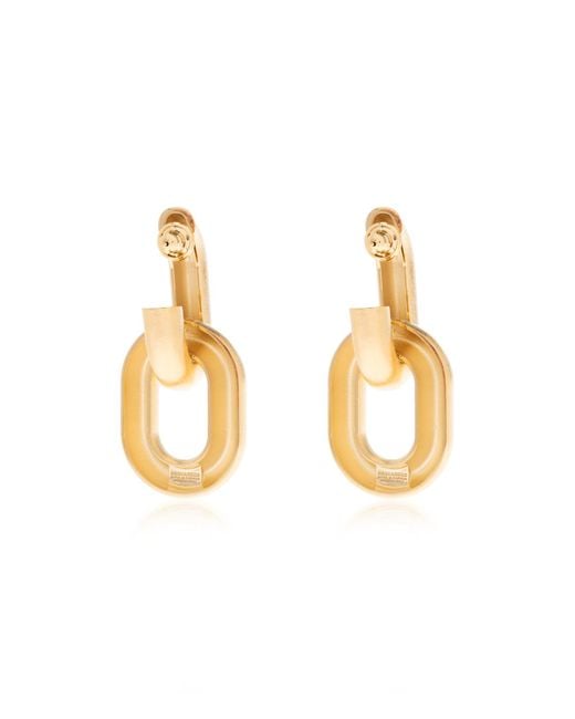 DSquared² Metallic Earrings With Links