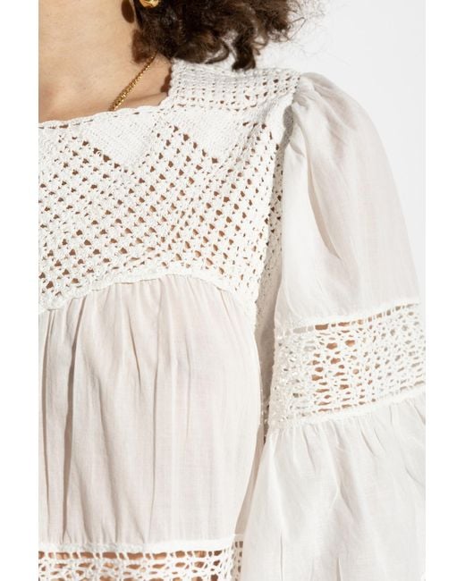 Ulla Johnson White Dress Senna
