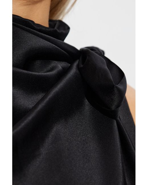 AllSaints Black Herela Top