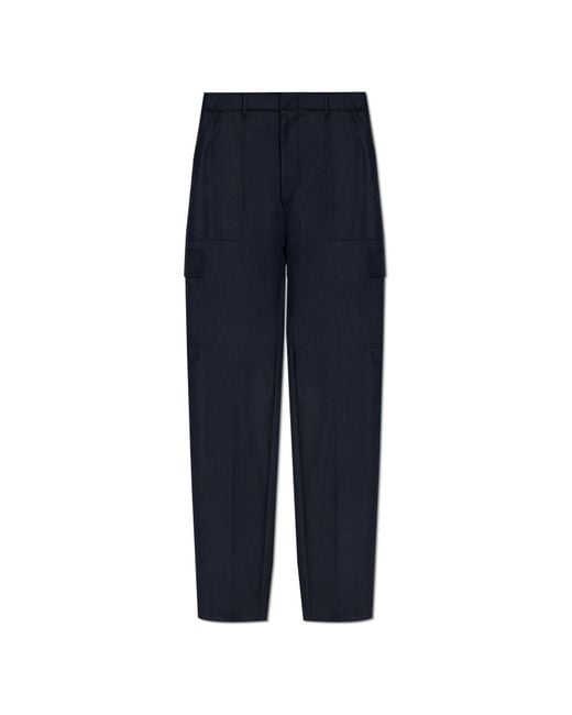 Etro Blue Cargo Trousers for men
