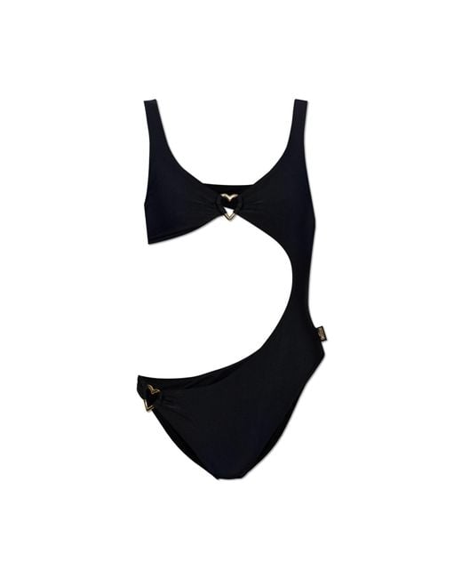 Moschino Black One-Piece Swimsuit