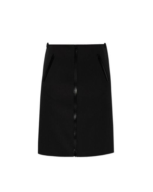 Gucci Black Woolen Skirt,