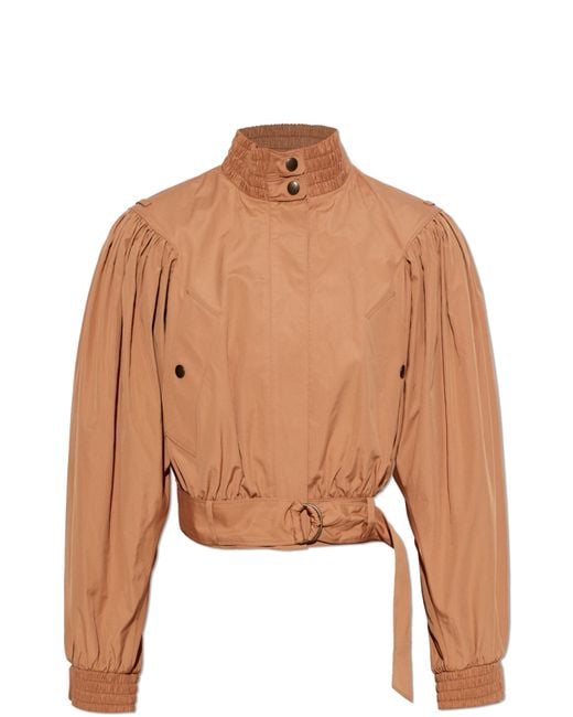 Chloé Natural Jacket With Belt