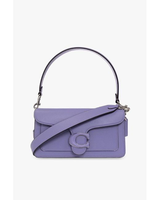 COACH Purple 'tabby 26' Shoulder Bag