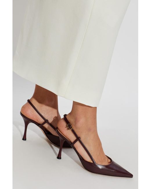 Gianvito Rossi Brown Heeled Shoes "Ascent"