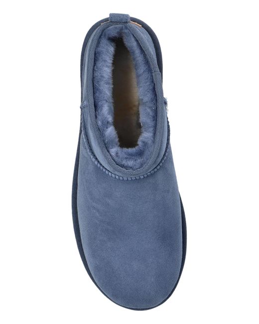 Ugg Blue Snow Boots 'Classic Ultra Mini'