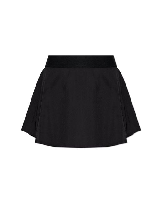 Adidas Originals Black Logo Skirt-Shorts
