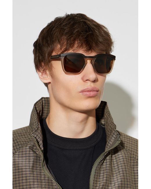 Oakley Brown 'Hstn Sq' Sunglasses for men