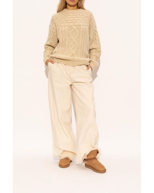 Ugg Brown Snow Boots 'W Bailey Tie'