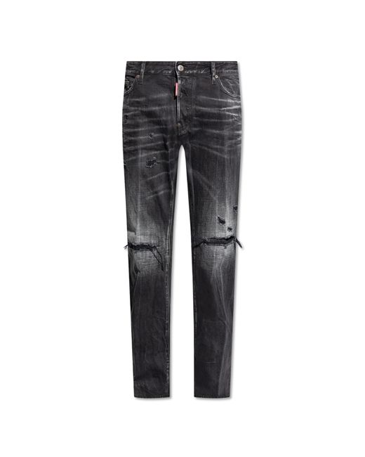 DSquared² Black 'roadie' Jeans, for men