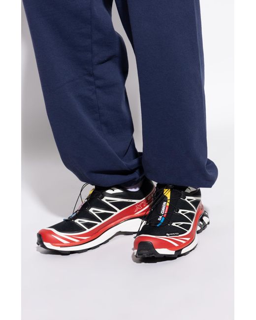 Salomon Red Sports Shoes "Xt-6 Gtx" for men