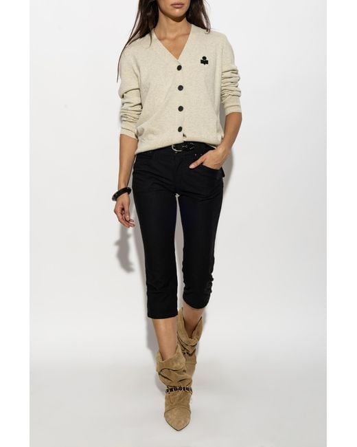 Isabel Marant Natural Cardigan 'Karina'