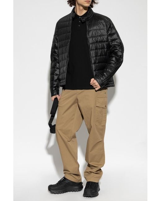 Moncler Black Quilted Jacket 'Jacobus' for men