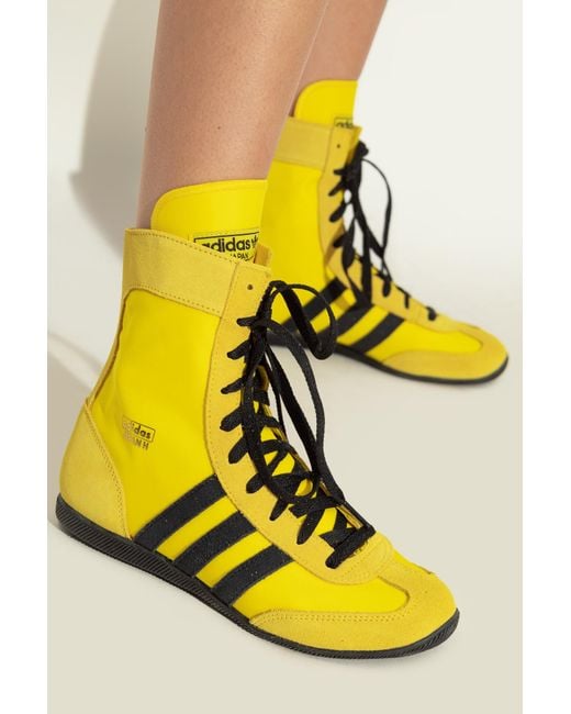 Adidas Originals Yellow Sports Shoes "Japan H W"