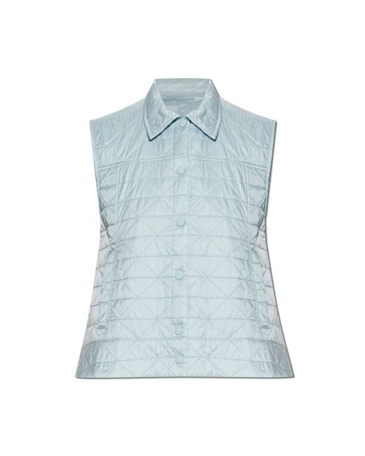 Moncler Blue Padded Vest Vayres